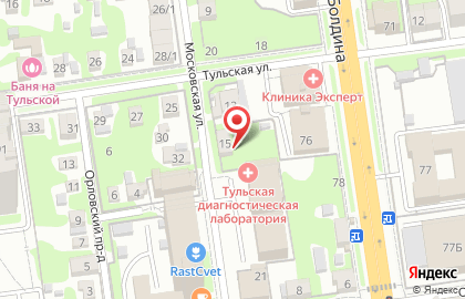 Держава на Московской улице на карте