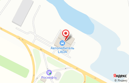 Официальный дилер LADA Автолюбитель в Ростове-на-Дону на карте