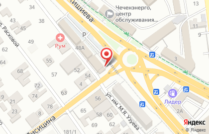 Кафе домашней кухни в Грозном на карте