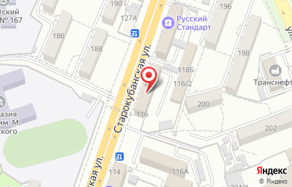Юридическая компания СЭБ на Старокубанской улице на карте