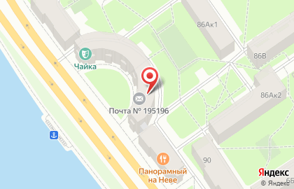 Студия художественной керамики "Саламандра" на Малоохтинском проспекте на карте