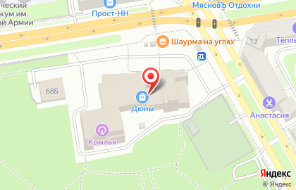 Салон дверей в Нижнем Новгороде на карте