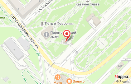 Приход церкви Святого Иоанна Предтечи на карте