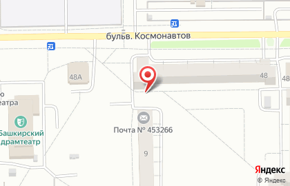 Агентство печатей и штампов Штамплиер на бульваре Космонавтов на карте