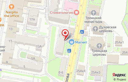 Городская детская библиотека №1 в Ленинском районе на карте