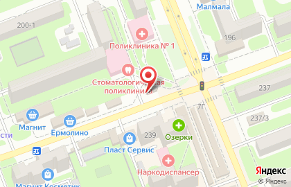 Продуктовый магазин Ирис в Ростове-на-Дону на карте