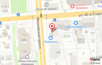 Салон красоты New Style на Московском проспекте на карте