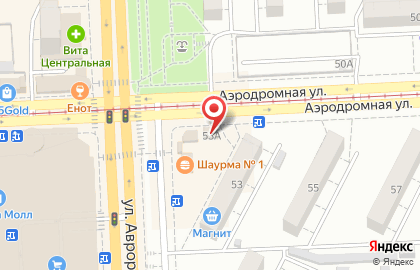 Партнер, ООО на Аэродромной улице на карте