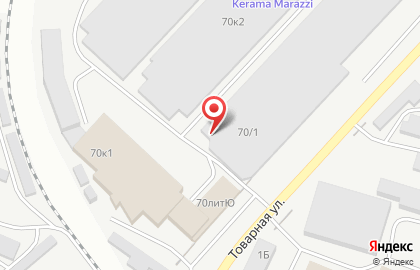 Торговая компания Снабсервис в Кировском районе на карте