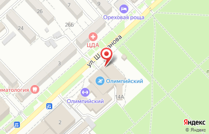 Синдикат на улице Шортанова на карте