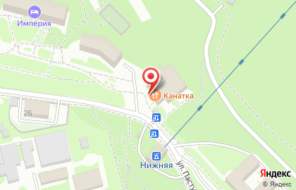 Кафе Канатка на бульваре Гагарина на карте