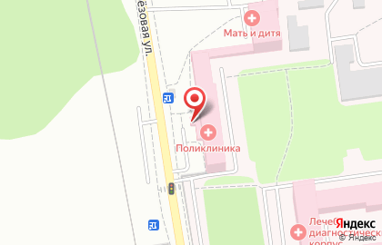 Консультативная поликлиника Омская областная клиническая больница в Центральном округе на карте