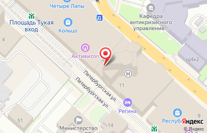 Маникюрная студия Бурлеск на Петербургской улице на карте