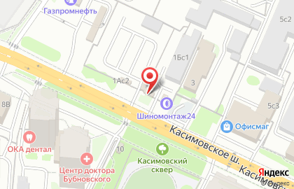 Автостоянка Мобилтрейд на карте
