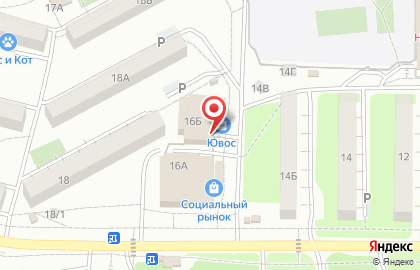 Магазин-бар Креветка в Краснофлотском районе на карте