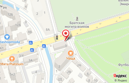Магазин Хлебозавод №1 в Советском районе на карте