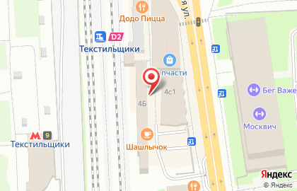 Утепление балконов и лоджий в Текстильщиках на карте