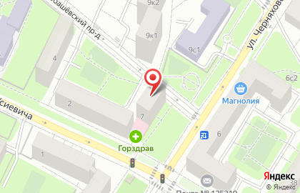Glance на Аэропорту на карте