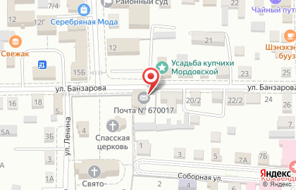 Служба экспресс-доставки EMS Почта России в Советском районе на карте
