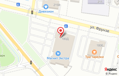 Отделение ВТБ 24 на улице Фрунзе на карте