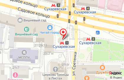 Станция Сухаревская на карте