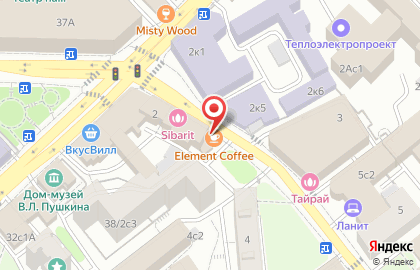 Экспресс-кофейня Element Coffee на карте