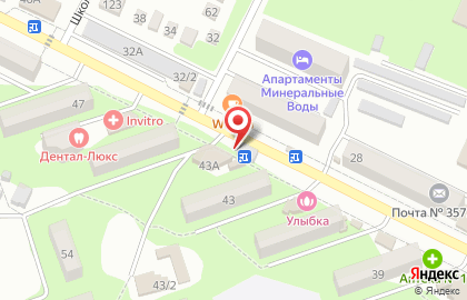 Мясной магазин в Ставрополе на карте