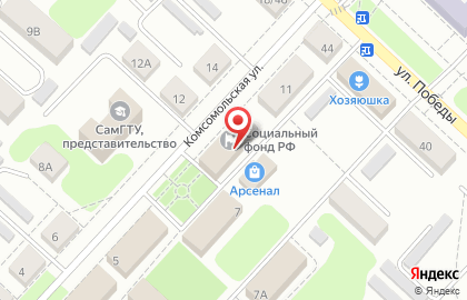 Служба доставки DPD на Комсомольской на карте