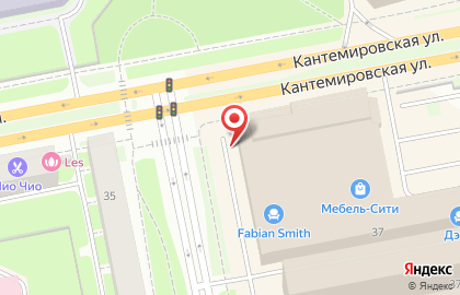 Фитнес-клуб iLOVESPORT на Кантемировской улице на карте