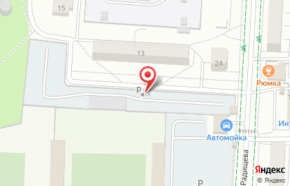 Автостоянка в Казани на карте