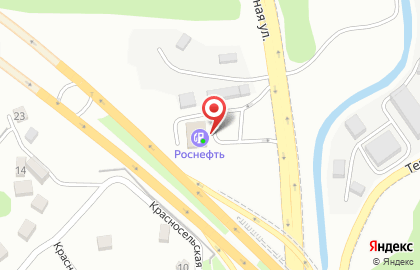 Технический центр Роснефть-Кубаньнефтепродукт на Транспортной улице на карте