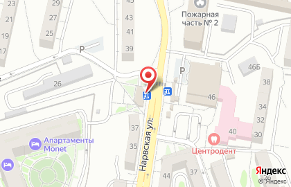 Кафе быстрого питания Bakery Bar на карте