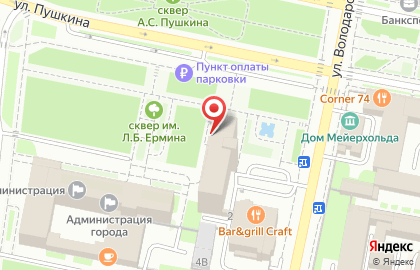 Строительная компания Мега-Строй в Ленинском районе на карте