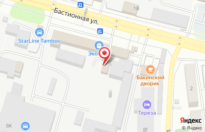 Оптовая фирма Тамбов-поставка на карте