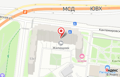 Компания Медсправки для всех на Кантемировской улице на карте