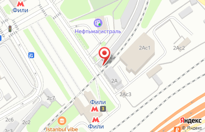 Автостоянка Мгса на Новозаводской улице на карте