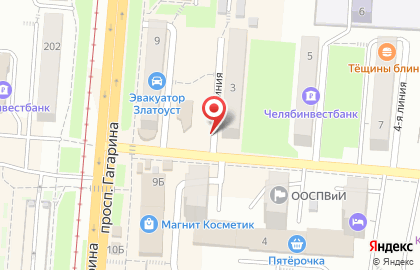 Часовой салон Тик-Так в Челябинске на карте