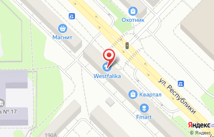 Микрокредитная компания Арифметика на улице Республики на карте