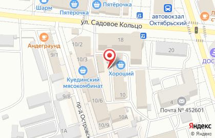 Магазин кондитерских изделий на улице Садовое Кольцо на карте