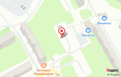 Магазин фруктов и овощей в Индустриальном районе на карте