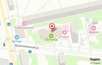Текстиль Рум (Москва) на Булатниковской улице на карте