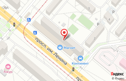 Магазин парфюмерии и косметики Магнит Косметик на проспекте Ленина, 135 на карте