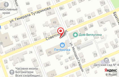 Киоск Бузанский хлеб на карте