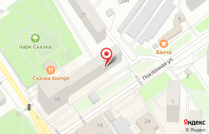 Бар Суши Шоп на Поклонной улице на карте