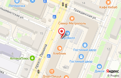 Mix на Большевистской улице на карте