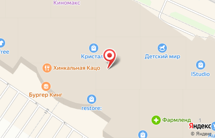 Магазин одежды Terranova на улице Дмитрия Менделеева на карте