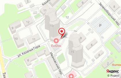 Супермаркет Ешка в Кировском районе на карте