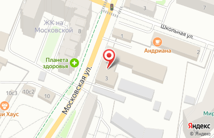 Производственно-торговая компания ОкнаМобифон на Московской улице на карте