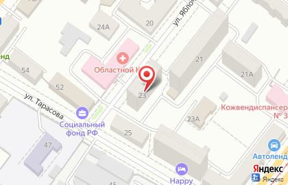 Медицинский центр Демидов на улице Яблочкина на карте