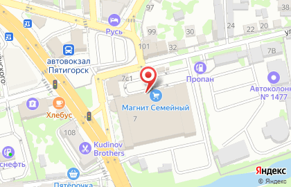 Сетелем Банк в Пятигорске на карте